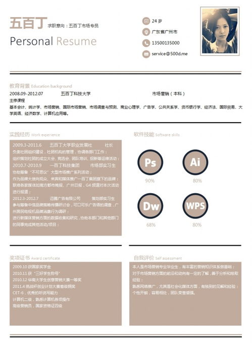 營銷顧問簡歷模板下載與專業撰寫指南